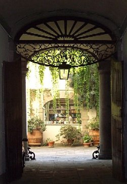 Photo of inner garden area in Florence
