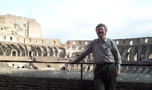 Photo of Jeffrey in the Colloseo